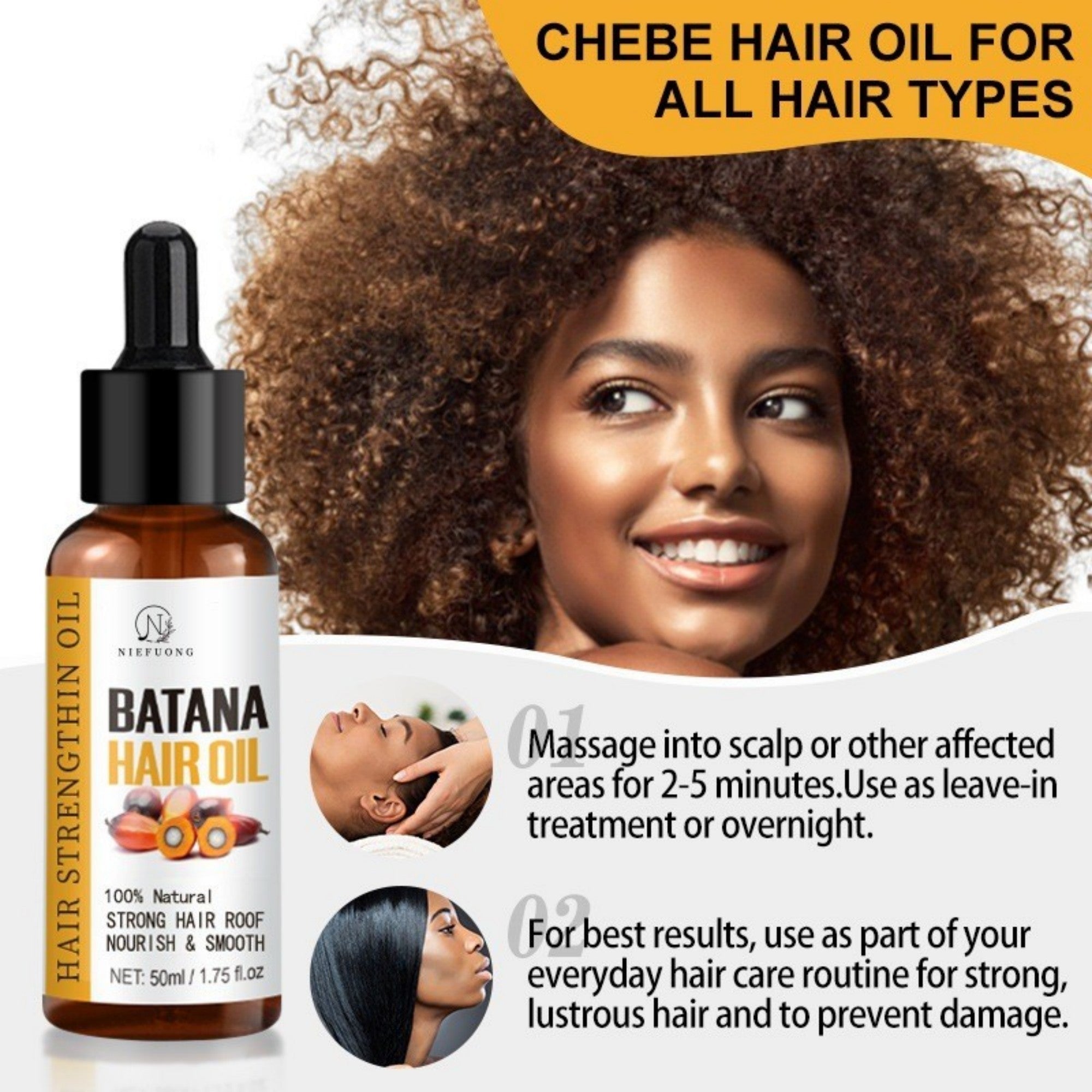 Batana Oil 50ml Hair Care - Pumi J Wellness Co