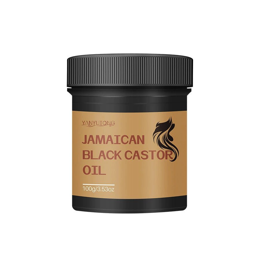 Black Castor Oil Curly Hair Cream Care Modeling Cream Shaping Elastin - Pumi J Wellness Co