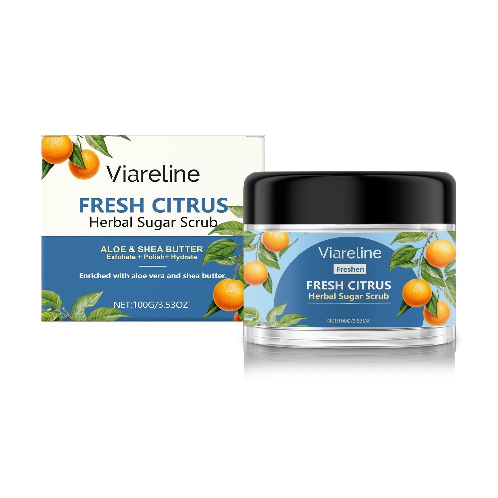 Citrus Body Scrub Cream - Pumi J Wellness Co