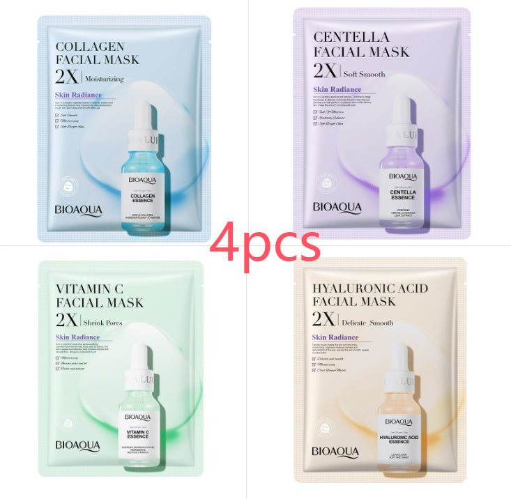Collagen Face Mask Moisturizing Firming Face Sheet Mask Hyaluronic - Pumi J Wellness Co