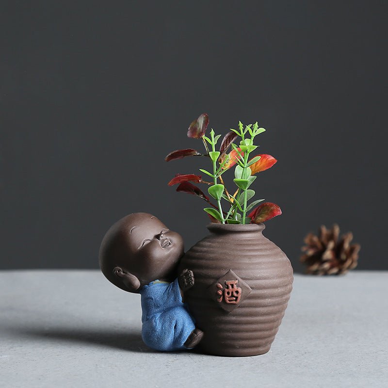 Creative tea set decoration mini flower - Pumi J Wellness Co