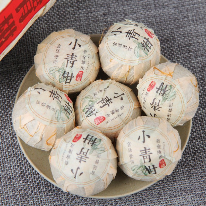 Dried Citrus Tea Tangerine Peel Pu'er Tea Barrel - Pumi J Wellness Co