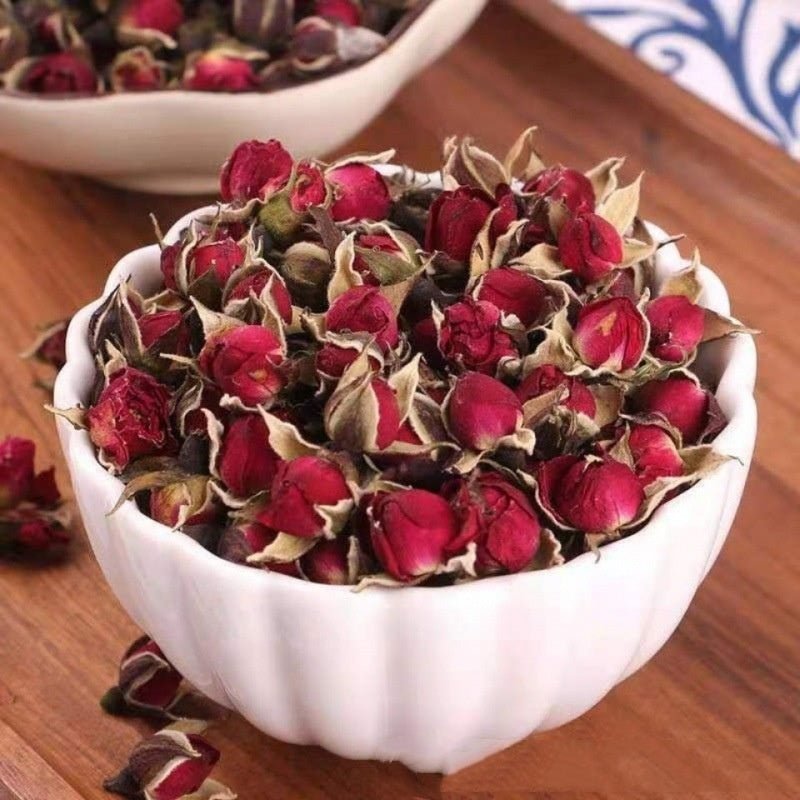 Dried Rose Tea Leaves – Canned Brewing Herbal Tea - Pumi J Wellness Co