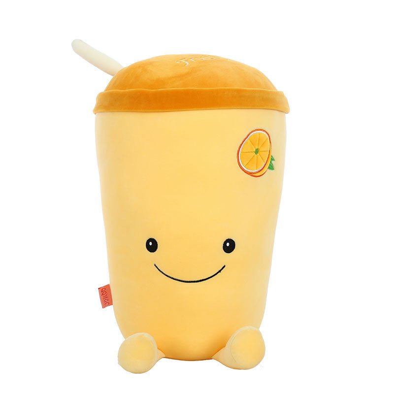 Fruit milk tea cup cute pillow - Pumi J Wellness Co