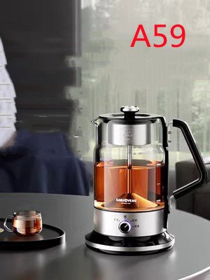 Glass Tea Maker Electric Steam Spray Tea Brewing Pot - Pumi J Wellness Co