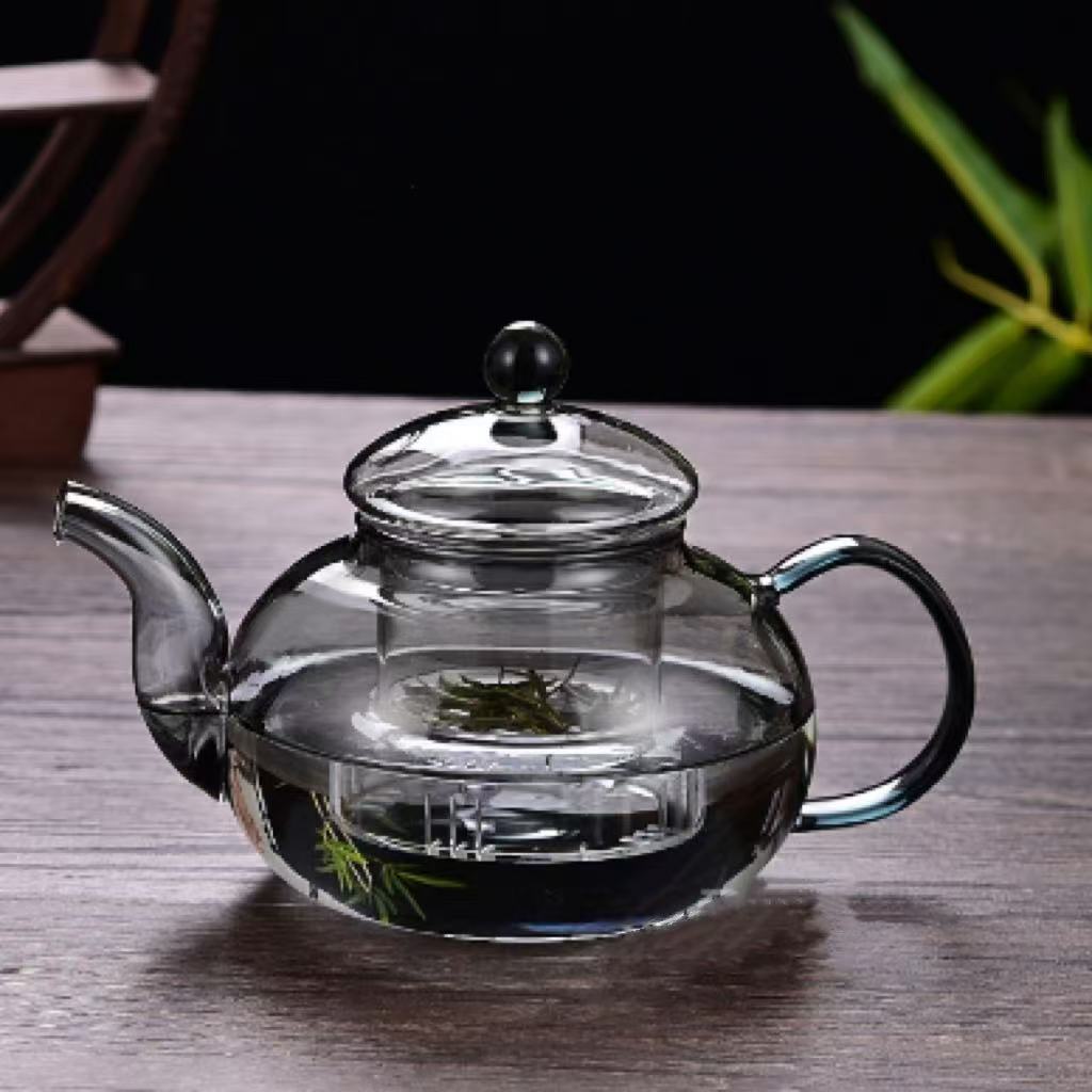 Glass Tea Set Scented Teapot High Temperature Resistant Tea Brewing - Pumi J Wellness Co