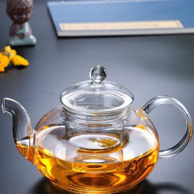 Glass Tea Set Scented Teapot High Temperature Resistant Tea Brewing - Pumi J Wellness Co