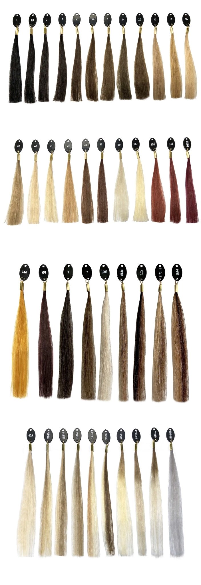 Hair Color Board For Hairdressing Products - Pumi J Wellness Co