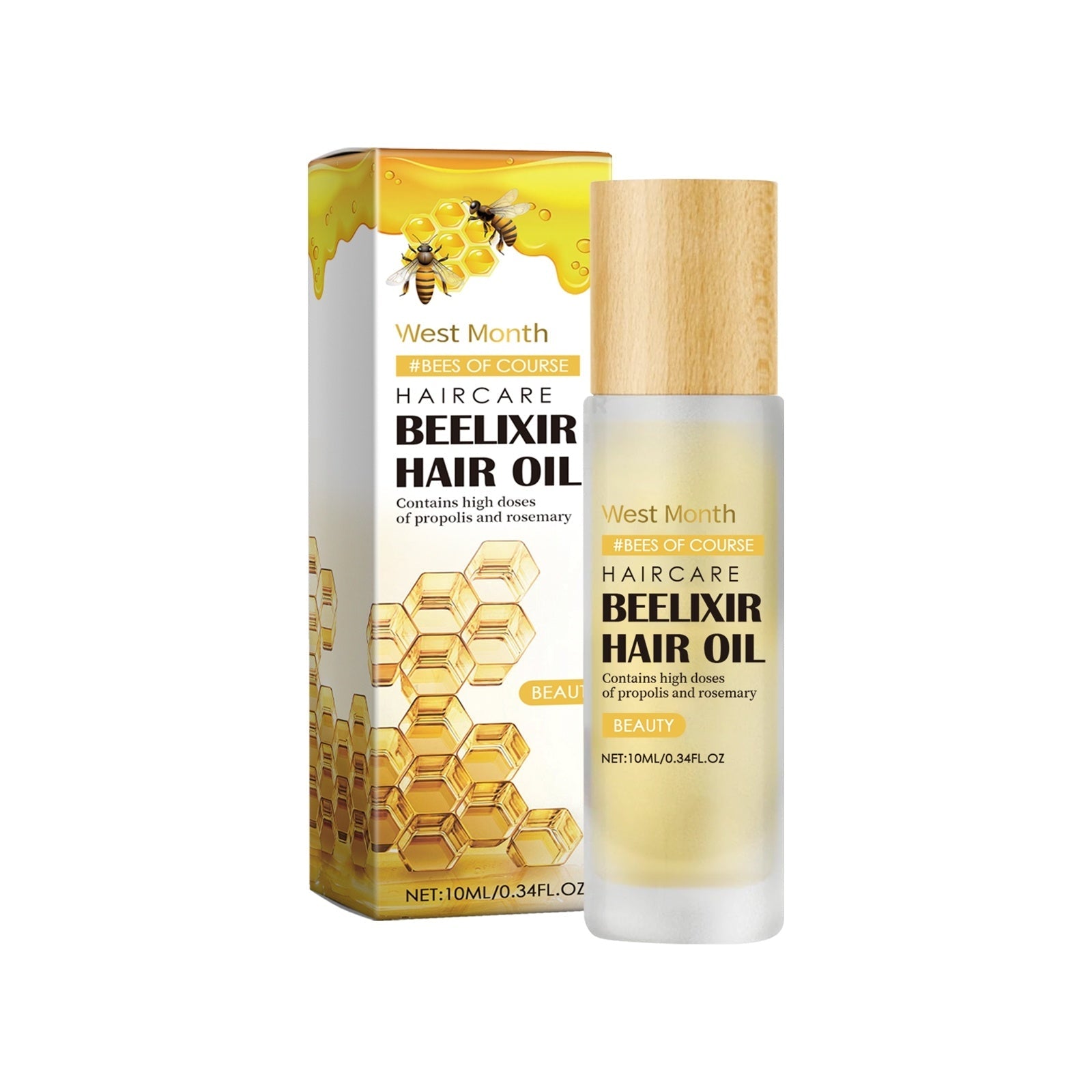 Honey Rosemary Hair Care Oil - Pumi J Wellness Co