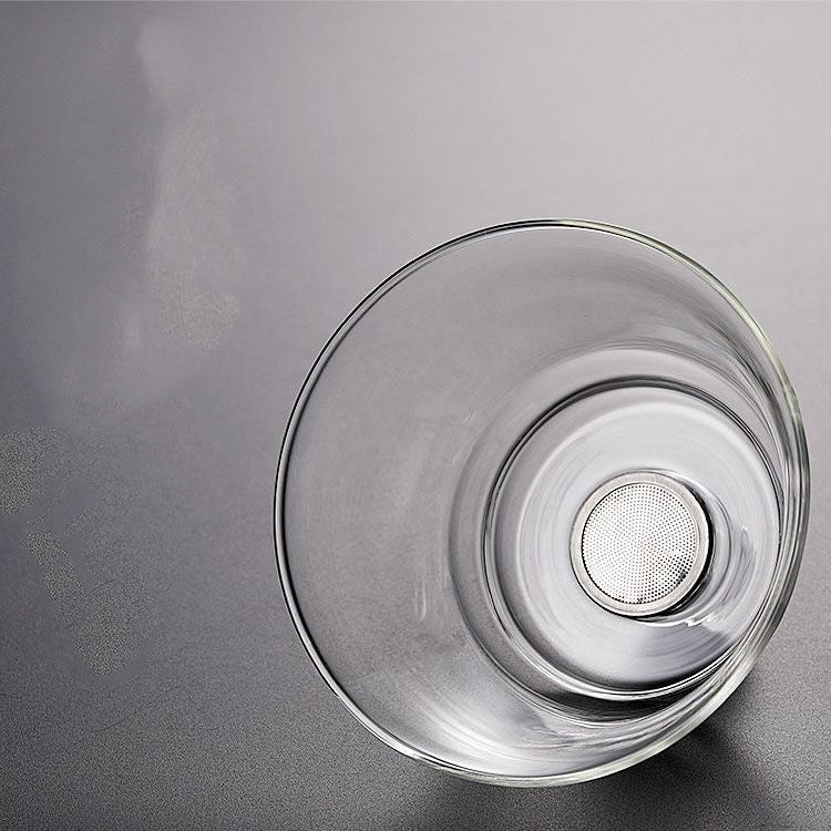 Kung Fu Tea Cup Simple Magnetic Tea Brewing Maker Glass Tea Set - Pumi J Wellness Co