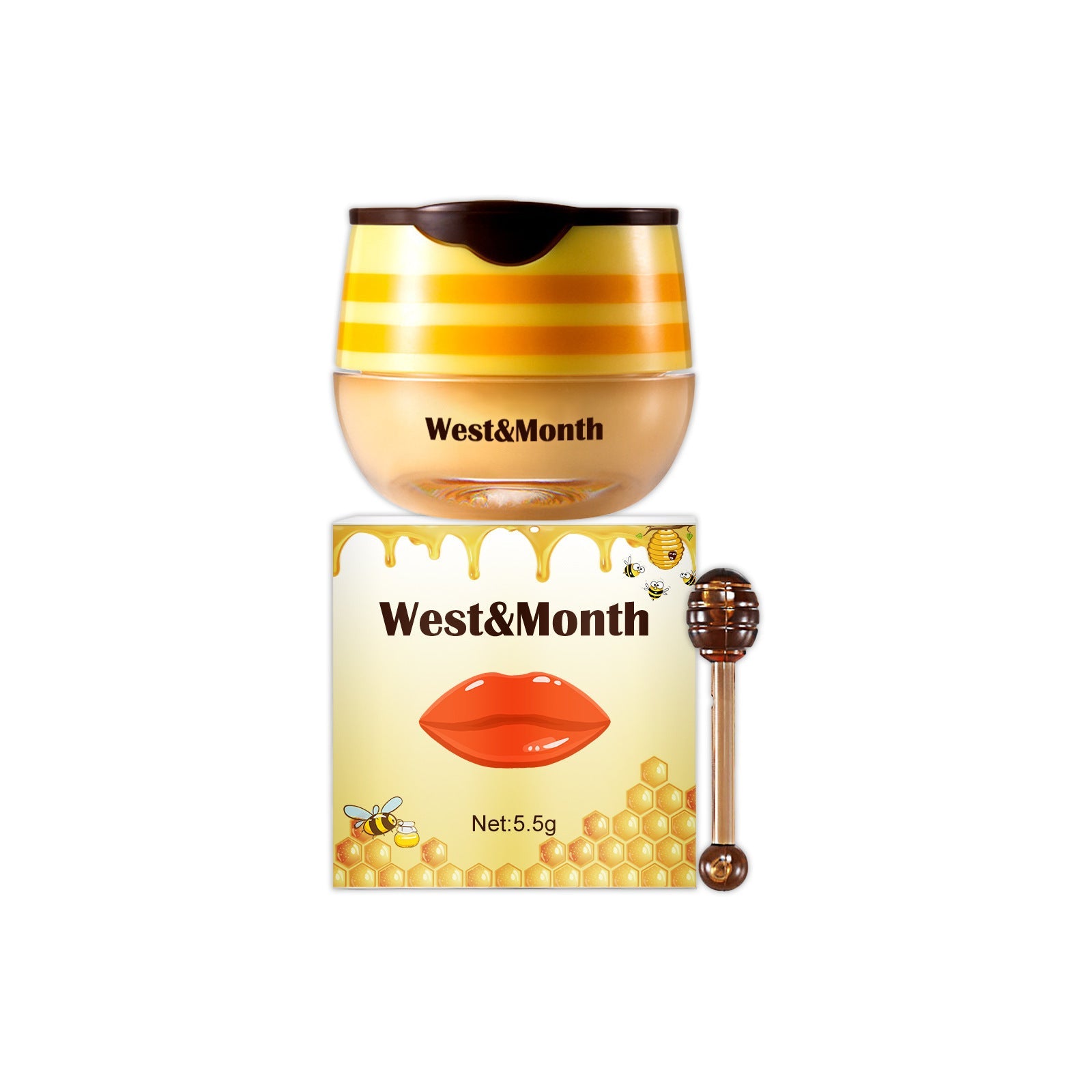 Lip Brush Propolis Moisturizing Lip Mask Desalination - Pumi J Wellness Co