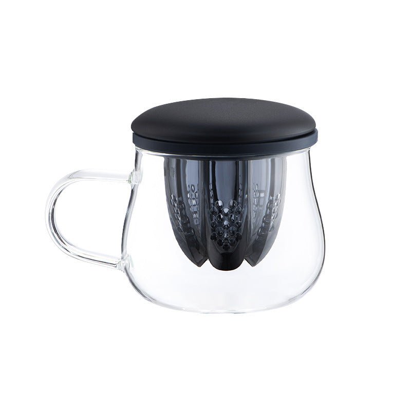Marble Fruit Tea Cup Heat Resistant Glass Flower Tea Cup - Pumi J Wellness Co