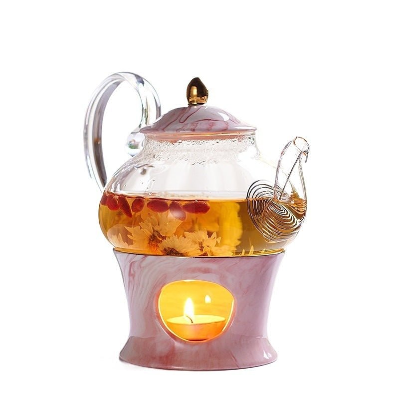 Nordic Simple Flower Tea Cup Set Gray Coffee Cup Brewing - Pumi J Wellness Co