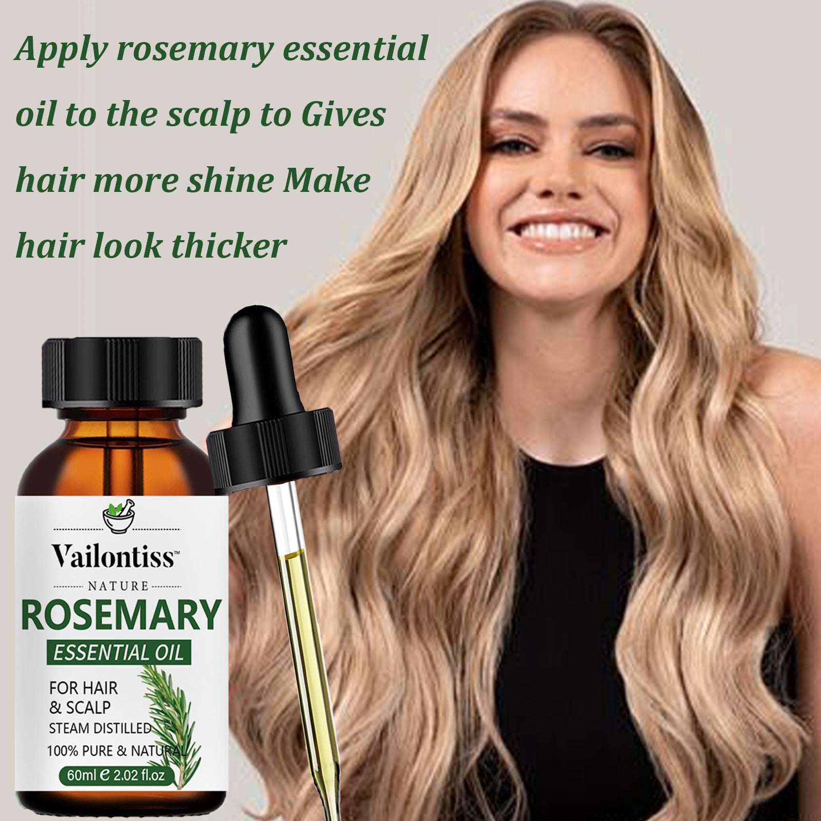 Rosemary Hair Care Essential Oil Hair Growth Strengthening - Pumi J Wellness Co
