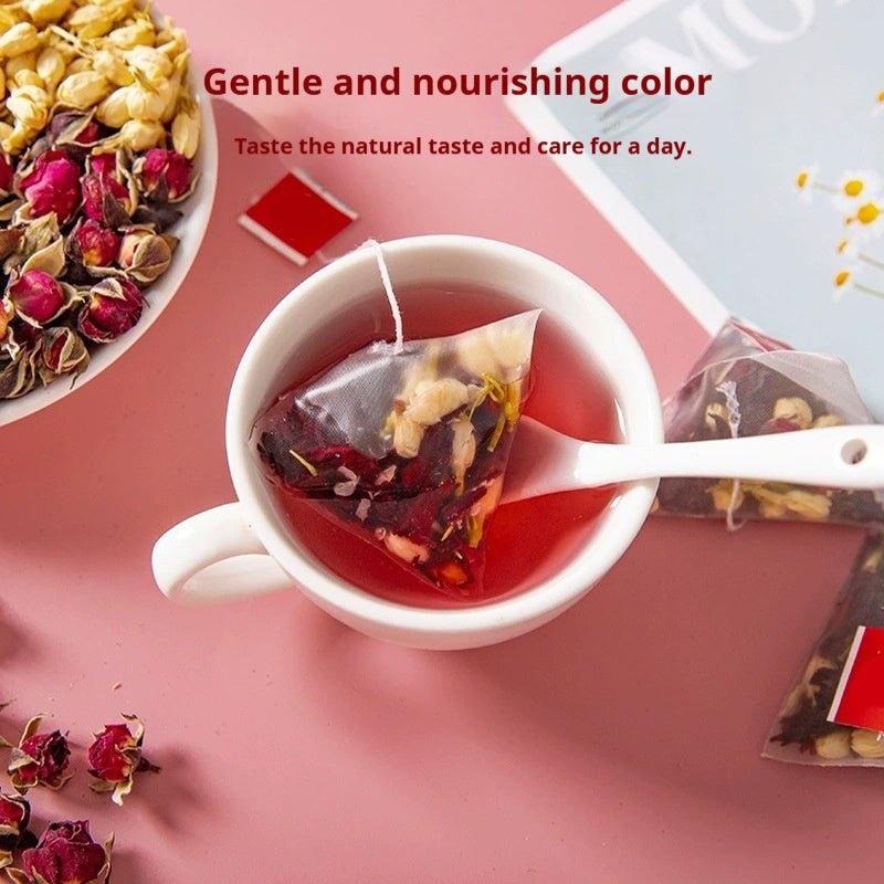 Sanhua Tea Rose Jasmine Roshen Tea Independent Packaging - Pumi J Wellness Co
