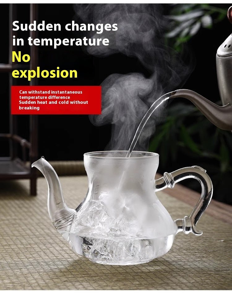 Tea Brewing Borosilicate Glass Scented Teapot - Pumi J Wellness Co