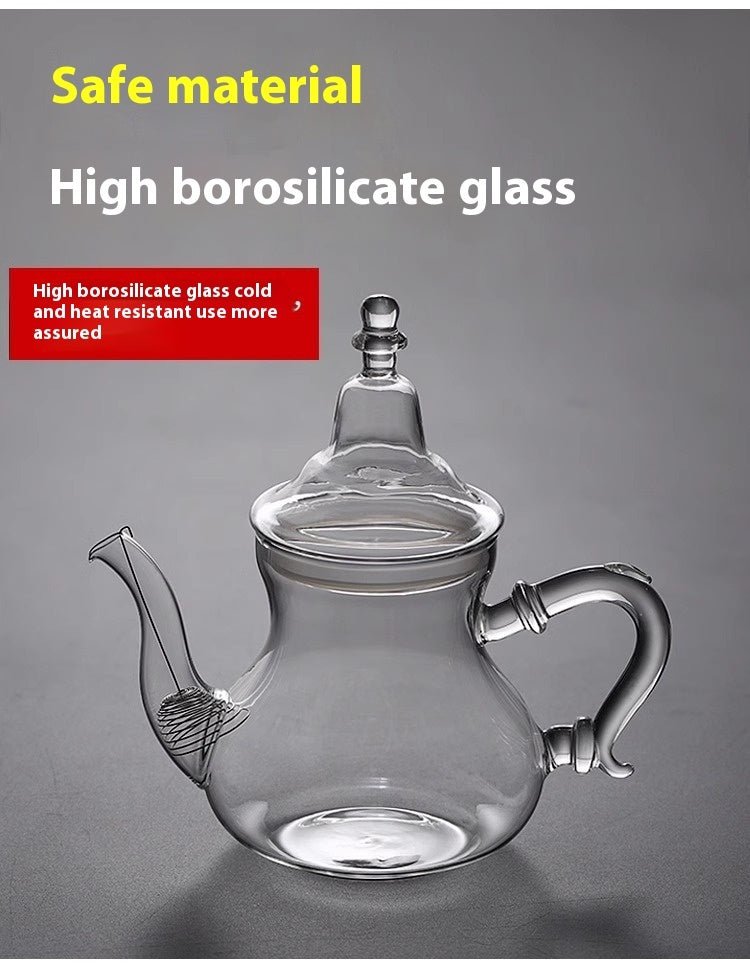 Tea Brewing Borosilicate Glass Scented Teapot - Pumi J Wellness Co