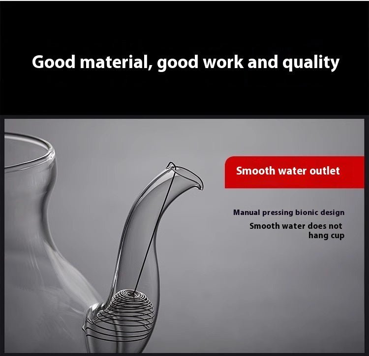 Tea Brewing Borosilicate Glass Scented Teapot - Pumi J Wellness Co