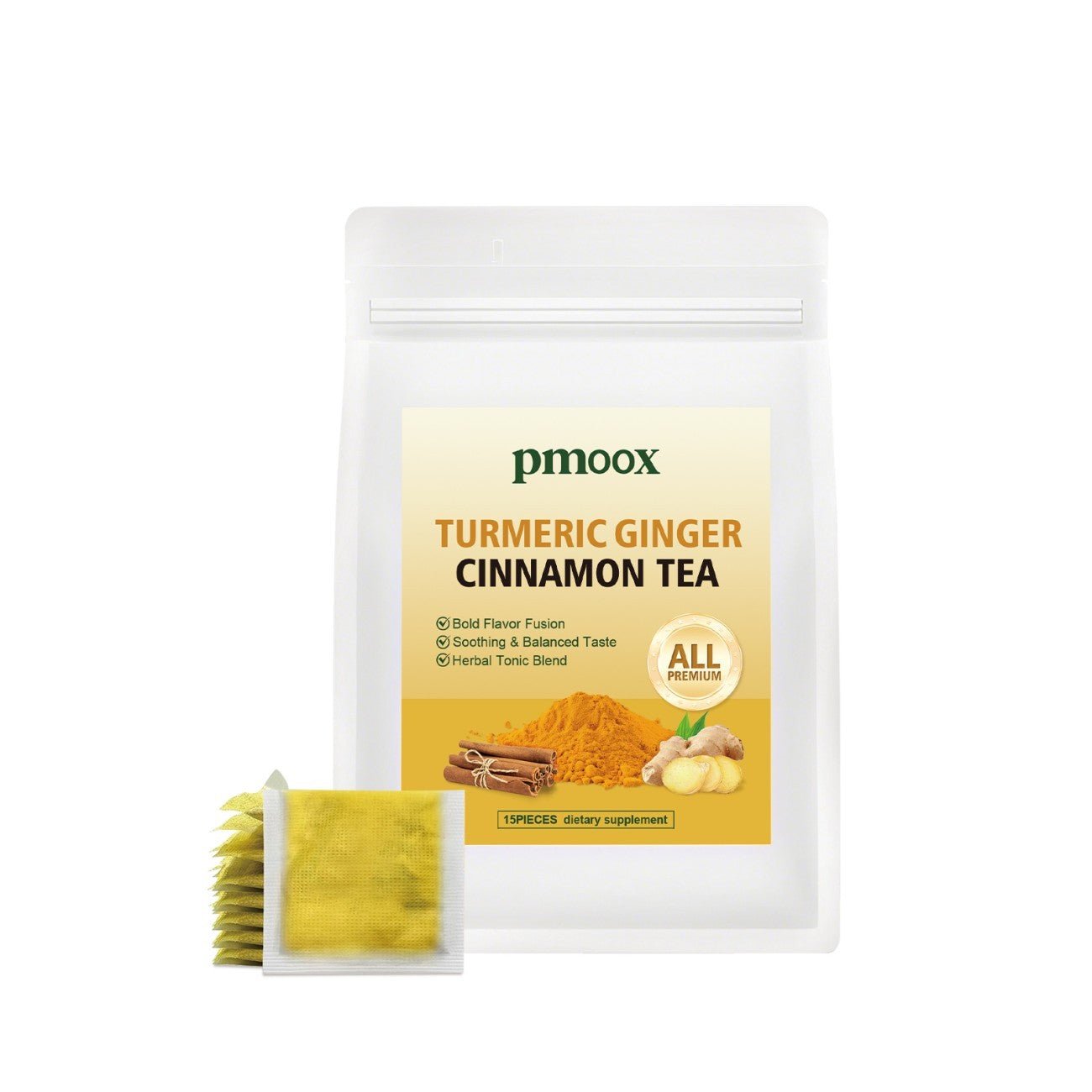 Turmeric Ginger Cinnamon Tea - Pumi J Wellness Co
