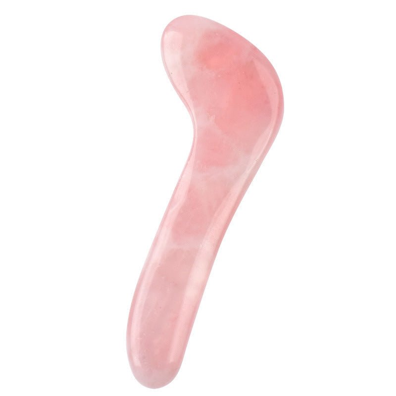 Whole Massage Gua Sha Tools Natural Rose Quartz Massage Stone - Pumi J Wellness Co