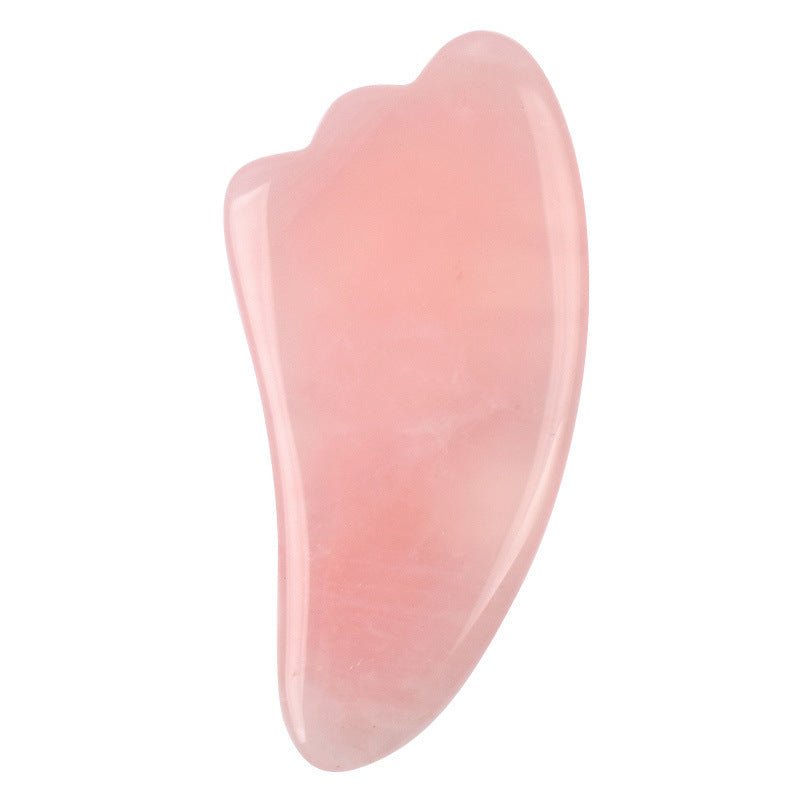 Whole Massage Gua Sha Tools Natural Rose Quartz Massage Stone - Pumi J Wellness Co