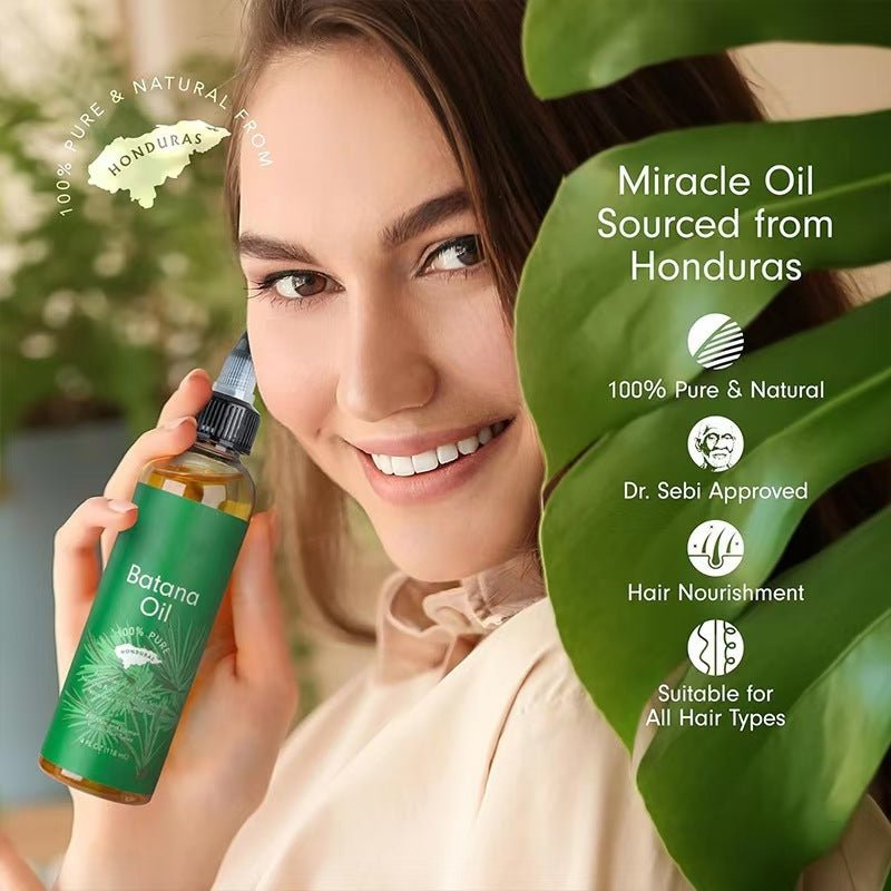 Batana Oil Hair Care Essential Oil Batana Oil Hair Oil - Pumi J Wellness Co