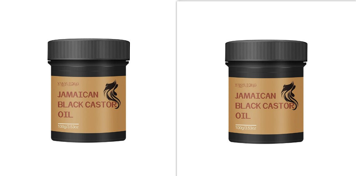 Black Castor Oil Curly Hair Cream Care Modeling Cream Shaping Elastin - Pumi J Wellness Co