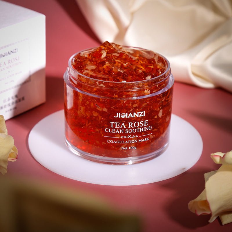Black Tea Rose Cleansing Gel Rose Mask 100g - Pumi J Wellness Co