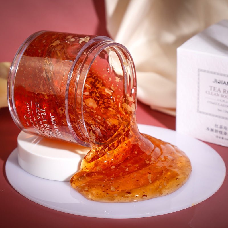 Black Tea Rose Cleansing Gel Rose Mask 100g - Pumi J Wellness Co