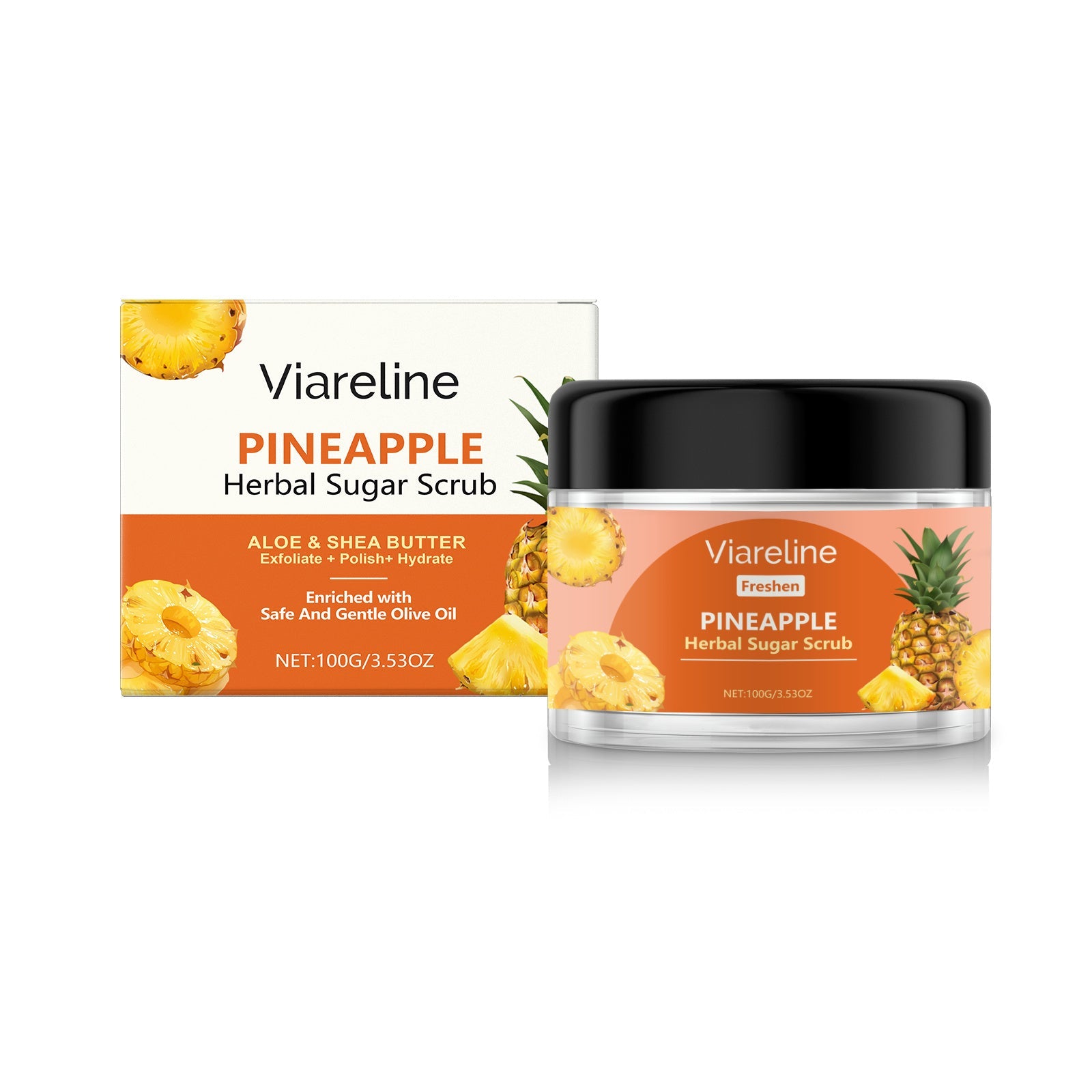 Citrus Body Scrub Cream - Pumi J Wellness Co
