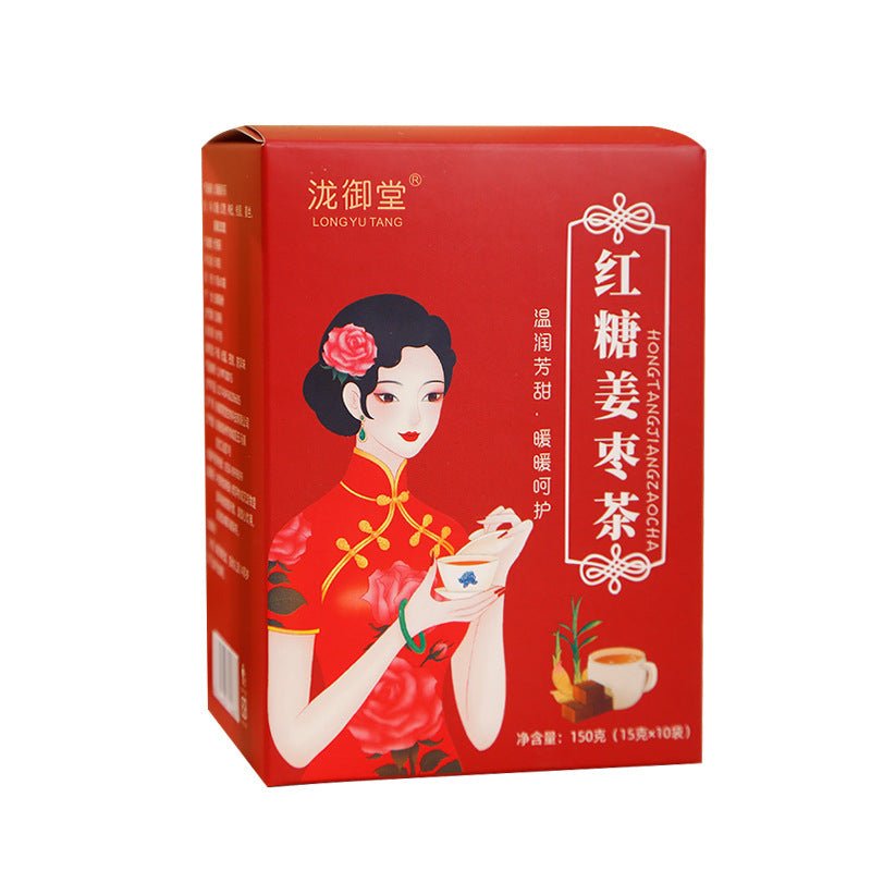Ginger Tea With Brown Sugar Red Dates Cinnamon Wolfberry - Pumi J Wellness Co