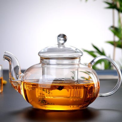 Glass Tea Set Scented Teapot High Temperature Resistant Tea Brewing - Pumi J Wellness Co