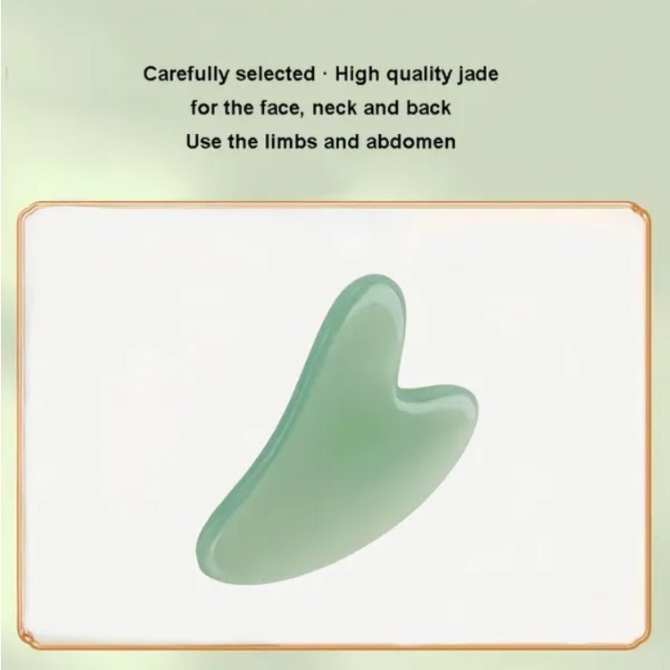 Gua Sha Board 2PCS Massage Stone For Facial Body Skincare Roller - Pumi J Wellness Co