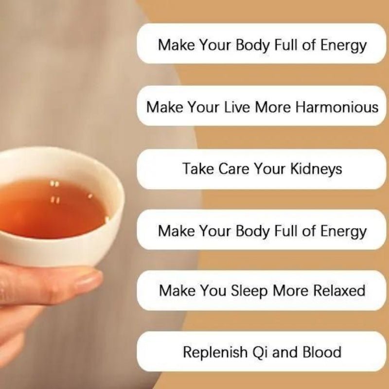 Handmade Red Dates And Goji Berry Eight Treasure Tea - Pumi J Wellness Co