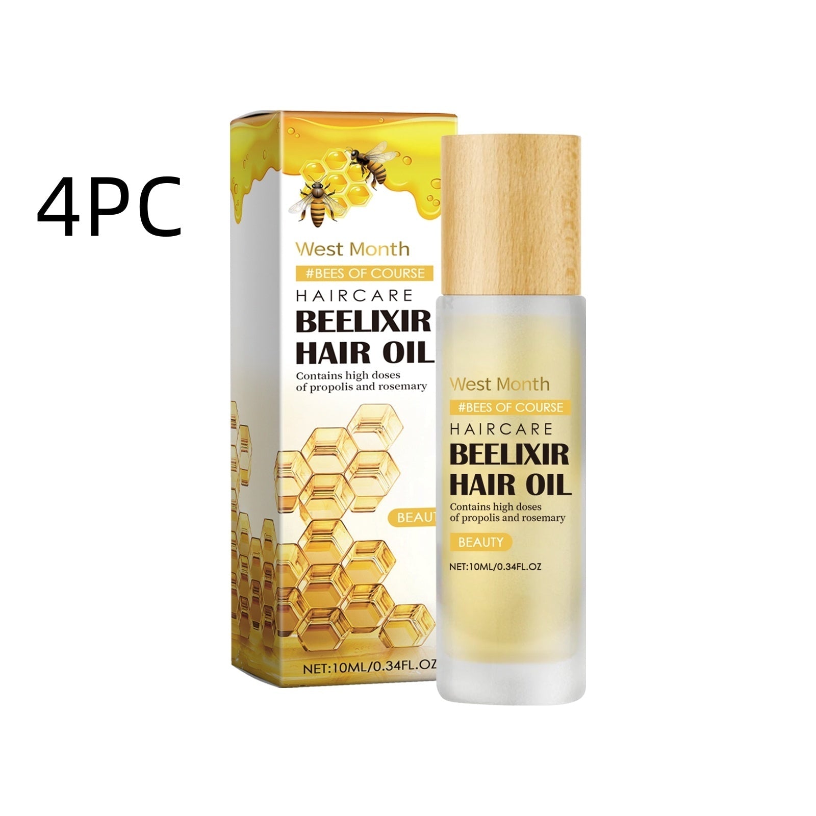 Honey Rosemary Hair Care Oil - Pumi J Wellness Co