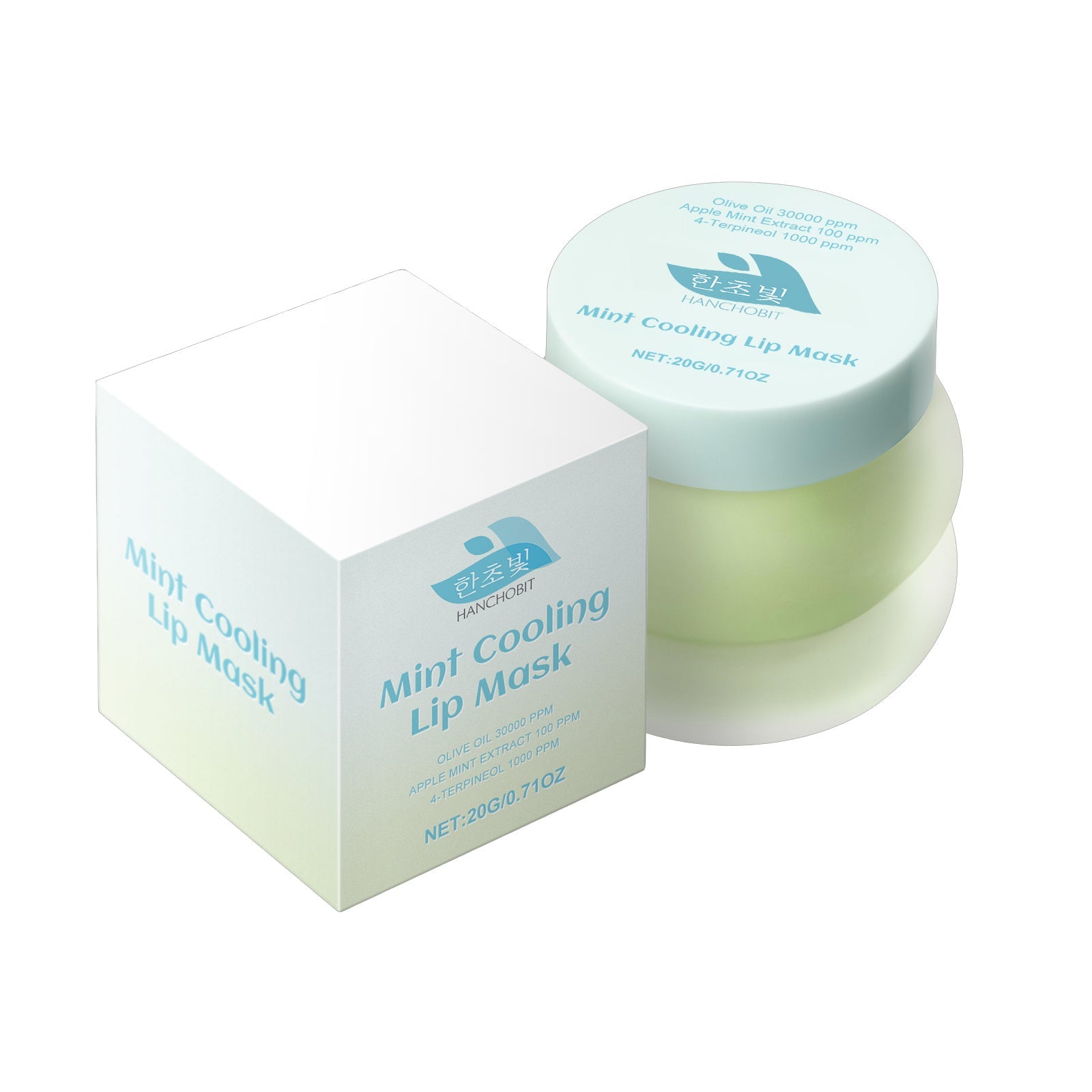 Mint Cooling Lip Mask - Pumi J Wellness Co