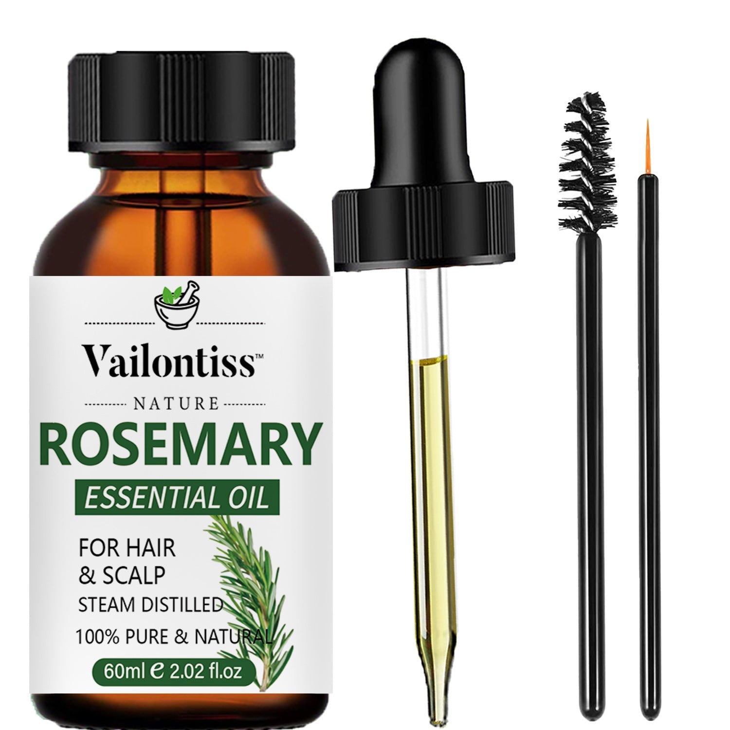 Rosemary Hair Care Essential Oil Hair Growth Strengthening - Pumi J Wellness Co
