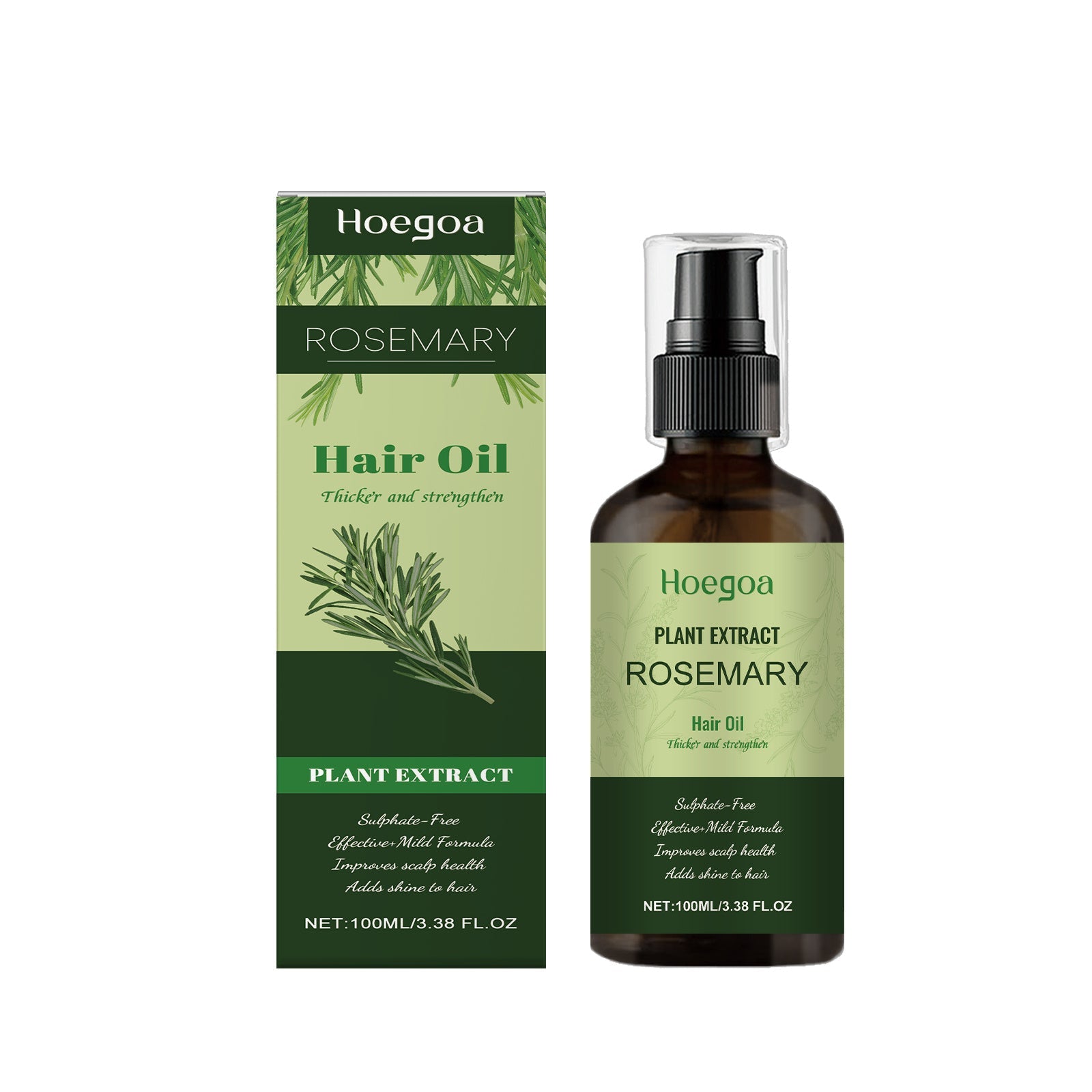 Rosemary Hair Oil - Pumi J Wellness Co