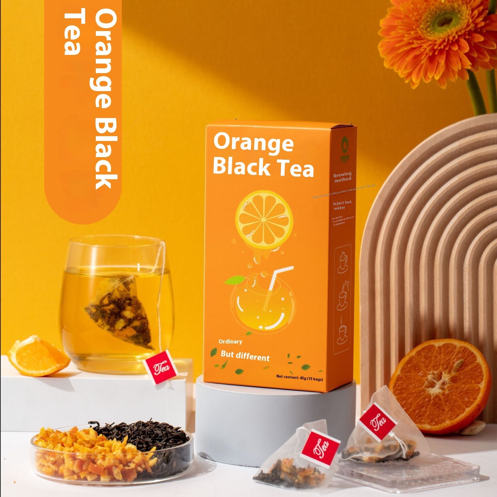 Rosy Beauty Triangle Bag Fruit Cold Tea - Pumi J Wellness Co