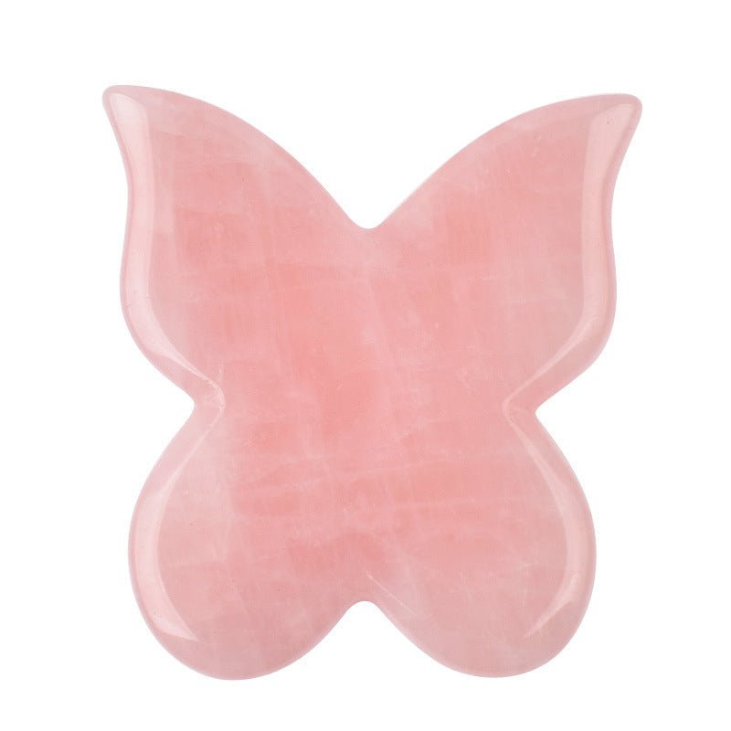 Whole Massage Gua Sha Tools Natural Rose Quartz Massage Stone - Pumi J Wellness Co