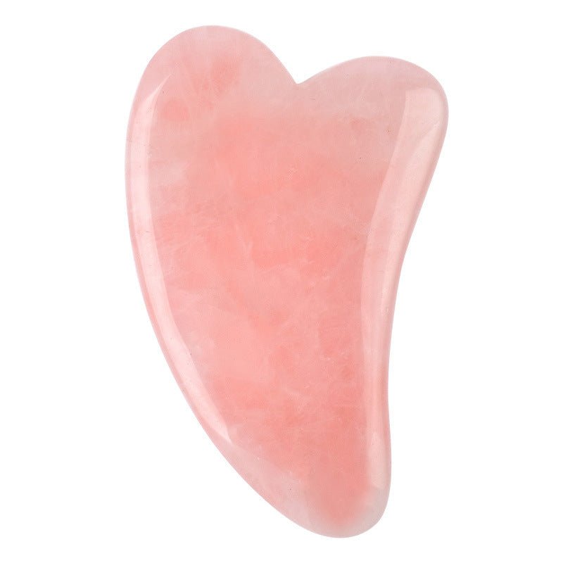 Whole Massage Gua Sha Tools Natural Rose Quartz Massage Stone - Pumi J Wellness Co