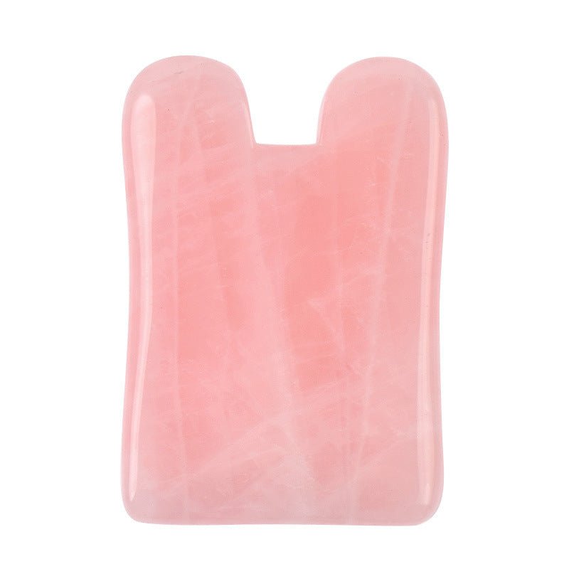 Whole Massage Gua Sha Tools Natural Rose Quartz Massage Stone - Pumi J Wellness Co