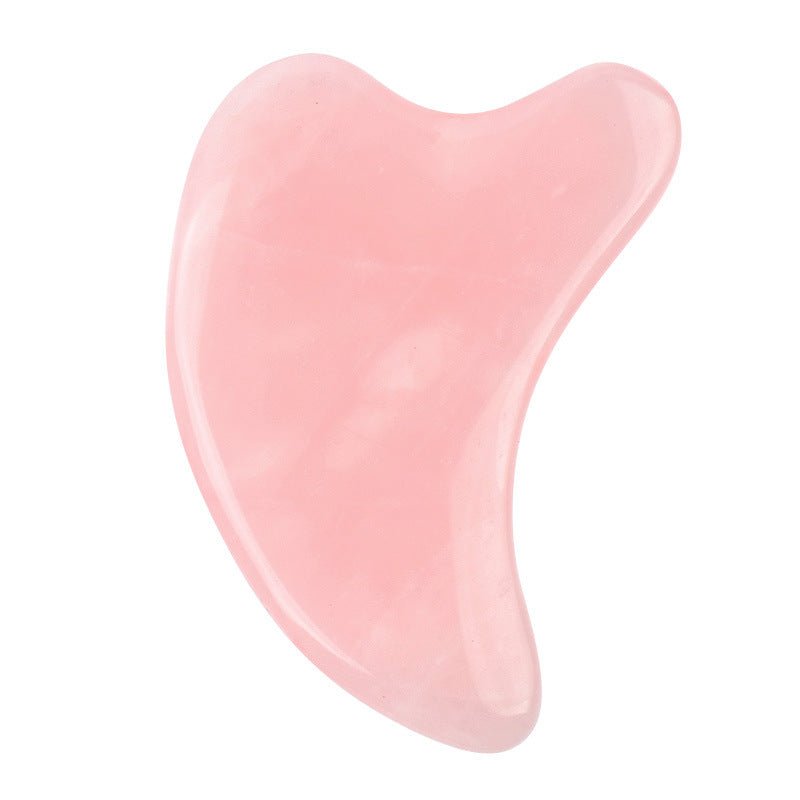 Whole Massage Gua Sha Tools Natural Rose Quartz Massage Stone - Pumi J Wellness Co