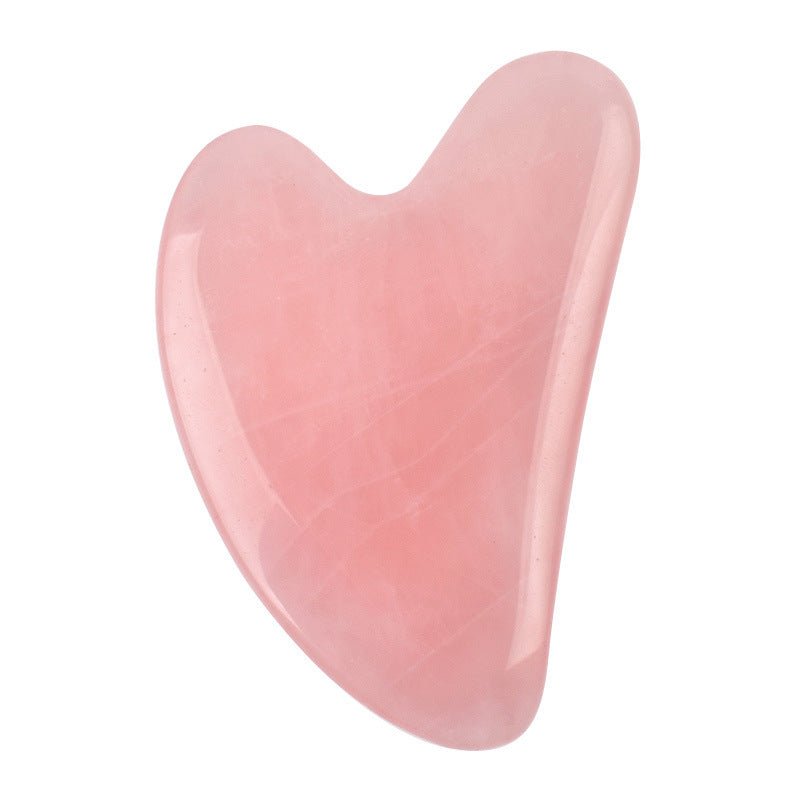 Whole Massage Gua Sha Tools Natural Rose Quartz Massage Stone - Pumi J Wellness Co
